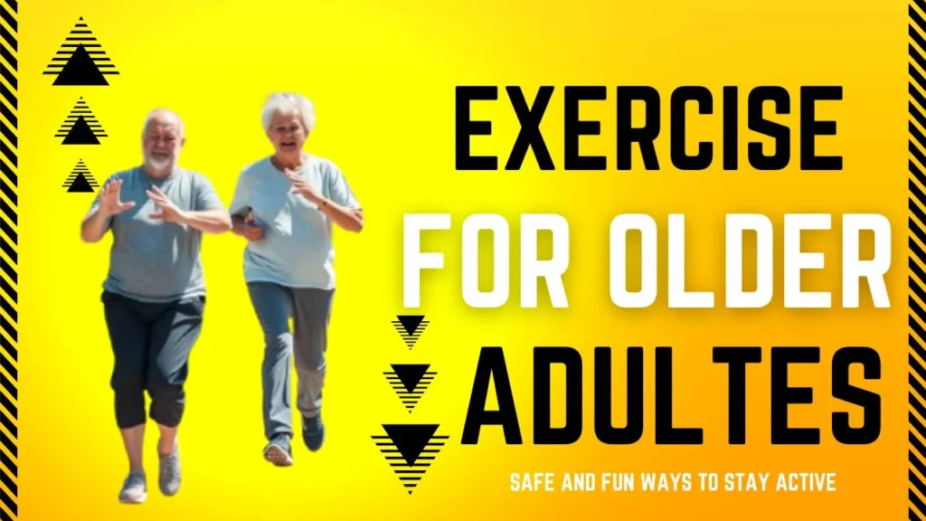 Older adults engaging in safe and fun exercises to stay active and healthy