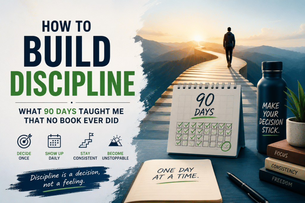 How to Build Discipline
